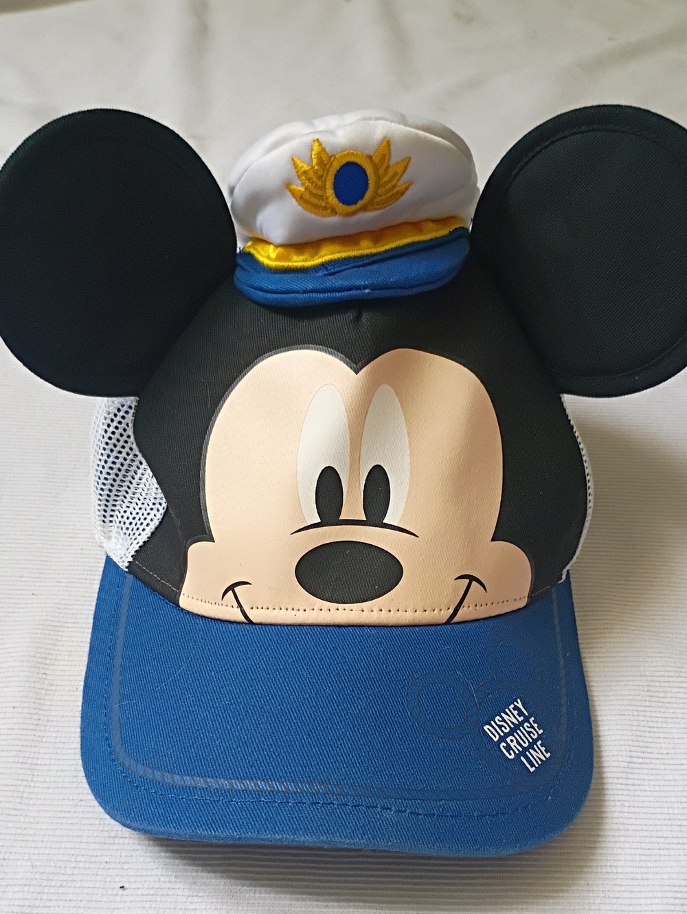 Disney Cruise Line Mickey Captains Trucker Hat